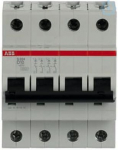 S204-D10 Miniature Circuit Breaker (MCB) 4P 10A D 2CDS254001R0101 | 4016779531207