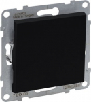 SUNO TWO-WAY SWITCH 10AX AUTOMATIC TERMINALS BLACK 721406 | 3414972050029