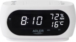 Adler LED clock with thermometer | AD 1186 AD 1186W | 5905575903150