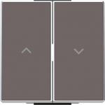 Sky Niessen ,Color: Taupe   Rocker blind 2 channel 2CLA859622A6301 | 8427238237633