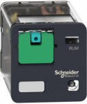 universal plug in relay, Harmony Electromechanical Relays, 10A, 3CO, with LED, lockable test button, RUMC32JD | 3606480626999