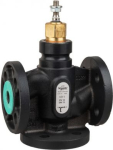 Venta V311 Globe Valve, 3-Way, PN16, Flanged, DN15, 1.6 Kvs, Nodular Iron Body & Seat, Brass plug. 7311117000 | 3606489658601