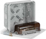 KO 125 E/EQ02 - junction box with equipotential terminal plate, configuration KA, grey colour, package - 1/20 pcs KO 125 E/EQ02_KA | 8595568909169