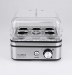 Egg cooker, 8 egg(s), 400W, stainless steel, transparent 02771 | 4038437027716