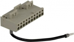 connection sub-base accessory - snap-on terminal block - 10 screw terminals ABE7BV10 | 3389110644456