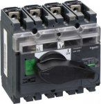Visible break switch-disconnector Compact INV250, 250A, 4p. range: Compact - product name: INV250 - poles description: 4P - network type: AC, DC - network frequency: 50/60 Hz - handle colour: black - [Ie] rated operational current: AC-21A: 250 A AC 5 ...