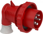 Wander plug, Mureva PK, 90&deg; angled, 32A, 3P+N+E, 400V, IP67 81771 | 3303430817710