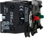 High power switching contacts block, Harmony XB4, silver alloy, screw clamp terminal, 1NO+1NC ZBE505 | 3389119042253