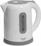 Electric Kettle Standard,  2200 W, 1.7 L, Plastic, White AD 1234 | 5908256833166