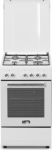 Simfer | Cooker | 5405SERBB | Hob type Gas | Oven type Electric | White | Width 50 cm | Electronic ignition | Depth 60 cm | 43 L 5405SERBB | 8699272096242