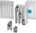 Connection module, 5-pole, for assembly in busbar enclosure with protection cover. 8 space units. 26002062 | 4012591105367