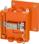 junction box tested for intrinsic fire resistance, 1,5-10 qmm, with fused branch 6000109 | 4012591601098