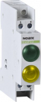 Signal lamp, 230V AC/DC, 1 green LED and 1 yellow LED 102468 | 8592765024695