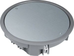 cover lid R06 round 6 devices for flooring 5 mm steel grey VDR06057011 | 4012002244289
