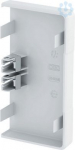 End piece for device mounting channel Rapid 45-2 type GK-53100, white, GK-E53100RW 6113110 | 4012196472635