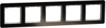 5-set frame, dark glass Sedna Elements SDD361805 | 3606481482860