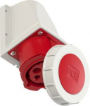 Wall socket outlet 5x32A (3P+N+PE) 6h IP67, red 1252-6P | 9003399080333