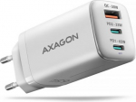 AXAGON GaN wallcharger 3x port (USB-A + 2x USB-C), PD3.0/PPS/QC4+/SFC2.0/AFC/SCP/FCP/Apple, 65W | ACU-DPQ65W ACU-DPQ65W | 8595247908216