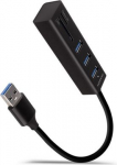 AXAGON SuperSpeed USB-A Hub and Card Reader | HMA-CR3A HMA-CR3A | 8595247905581
