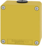 Empty control station, Harmony XAP, XB2 SL, zinc alloy, yellow, M20, undrilled, 80x80x51,5mm, UL cUL XAPK11 | 3389118039605