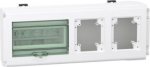 Canalis-tap-off unit-32A- empty for 2 power sockets for KNB, 8modules of 18mm. range of product: Canalis - product name: KN - product compatibility: modular device - tap-off unit polarity: 3L+N+PE - provided equipment: blanking plate. KNB32CP | 36064 ...