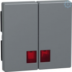 Schneider Electric Merten System M rocker with indicator MEG3456-0460 is in color aluminium for double switch or button. This rocker with indicator belongs to M-Arc, M-Elegance, M-Plan, M-Plan glass, M-Smart, M-Star, System M aesthetic group. The fix ...