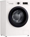 LG F2X10S7NWK | Washing Machine | Energy efficiency class A | Front loading | Washing capacity 7 kg | 1200 RPM | Depth 44 cm | Width 60 cm | Display | LED | Steam function | Essence White (Glossy) | Wi-Fi F2X10S7NWK | 8806096528624