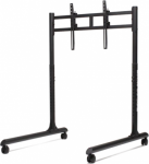 Next Level Racing Floor stand | Round Tube Freestanding Single Monitor Stand | Up to 65 " | Height adjustment, Tilt | Maximum weight (capacity) 50 kg | Black NLR-R010 | 9359668000947