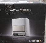 SALE OUT. MOVA V50 Ultra Robot Vacuum, White | MOVA Robot Vacuum | V50 Ultra | Wet&Dry | 6400 mAh | Dust capacity 3.2 L | 24000 Pa | White | DAMAGED PACKAGING | 34 month(s) RLV72LESO | 2000001431276