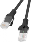 Lanberg Patchcord CAT.5E UTP 0.5M fluke passed 10-pack, Black | PCU5-20CC-0050-BK PCU5-20CC-0050-BK | 5901969422573