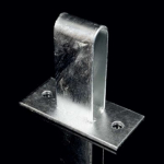 The bracket is designed to anchor the mounting profile on the ceiling or the floor, the bracket is designed for mounting two profiles against each other for mounting two quick fasten ingbrackets against each other, varnished NKSD_EC | 8595057686984