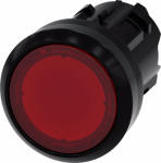 Illuminated pushbutton, 22 mm, round, plastic, red, pushbutton, flat momentary contact type 3SU1001-0AB20-0AA0 | 4011209955707