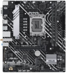 ASUS PRIME H610M-A WIFI | Asus | Processor family Intel H610 | Processor socket 1 x LGA1700 Socket | 2 DIMM slots - DDR5, non-ECC, unbuffered | Supported hard disk drive interfaces SATA-600, 1 x M.2 | Number of SATA connectors 4 90MB1G00-M0EAY0 | 471 ...