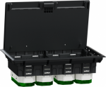 Gridas karba XL,plastmasa IP20, 12-vietigs INS52126 | 3606489819002
