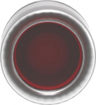 Red flush pushbutton head &Oslash;22 spring return unmarked. range of product: Harmony XB4 - device short name: ZB4 - mounting diameter: 22 mm - operator additional information: clear boot for insertion of protected legend within head - additional informati ...