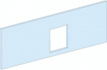 Front plate, PrismaSeT G, for NSX100/250, 4M, horizontal, plug-in, toggle, W600+W300, white, RAL 900 LVS03290 | 3606481872005