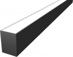 GRAZIA 60 profile, 3m, black 1004898 | 4024163250481