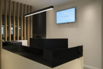 GLENOS pendant, 52W, 3000K, 1m, black 1001400 | 4024163196949
