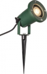 Outdoor ground spike luminaire BIG NAUTILUS GU10 QPAR51, LED, 11W, IP44/IP65, green 1001965 | 4024163221962