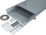 flush floor trunking with trough nw 500 f sealing tape levelling range 80-120mm BKWD500080 | 4012002241424