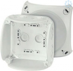 Junction box KF 0400 G 104x104x70mm IP66/67 grey without terminals 62000045 | 4012591121732