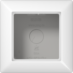 Box with integrated frame for outlet/switch, white AS500 AS581Aww | 4011377338159