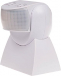 Motion detector DR-04W 180&deg; 12m 230V IP65 1200W/150W white DR-04W | 5908312598091