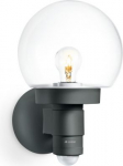 Outdoor wall luminaire L 115 S 60W E27 240&deg; 12m. 2-2000lx IP44 Anthracite 059880 | 4007841059880
