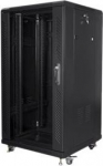 Lanberg | Rack cabinet 19" free-standing 22U/600x600 (flat pack) | FF01-6622-12B | Black FF01-6622-12B | 5901969424478