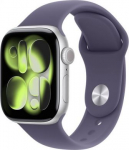 Apple Watch Series 11&nbsp;GPS&nbsp;42mm&nbsp;Silver Aluminium Case with Purple Fog Sport Band - M/L | Apple MEU74ET/A | 195950461848