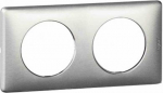 PLATE 2 GANG TITANIUM 068902 | 3245060689025