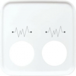 As cover for call unit as diagnostic/plug contact. As alternative to Ackermann covers 88912 D3 and 88912 D3N. 2CKA001724A2714 | 4011395003497