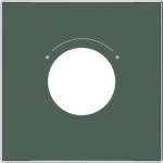 Color: Comodoro Cover plate for key switch code: 8153.1 2CLA855310A1901 | 8427238227320