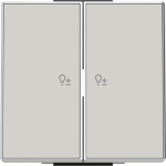 Sky Niessen ,Color: Duna   Rocker dimmer 2 channel 2CLA859623A6201 | 8427238237640